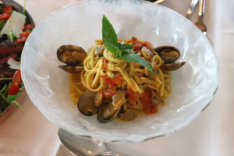 Homemade pasta at Signor Sassi award-winning Italian restaurant