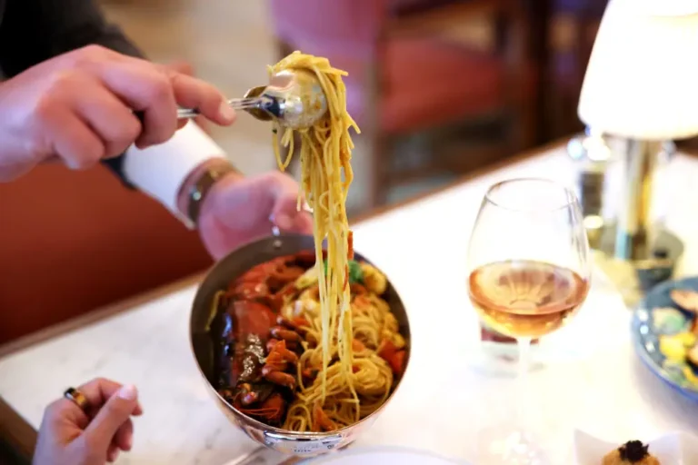 Homemade pasta at Signor Sassi award-winning Italian restaurant